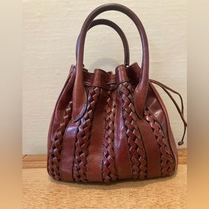 Genuine Leather Vintage designer handbag